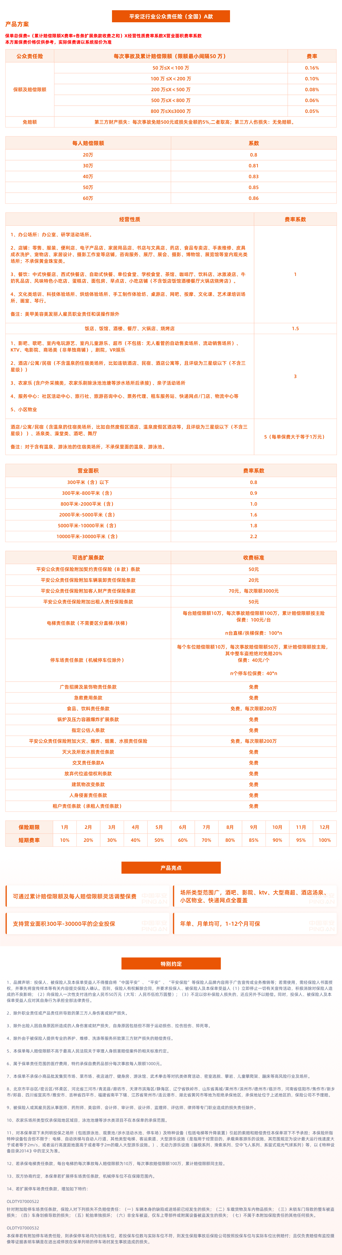 LX008平安泛行业公众责任险(全国)