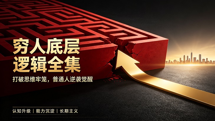 穷人底层逻辑，跳出思维牢笼，打破阶层困局